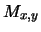 $M_{x,y}$